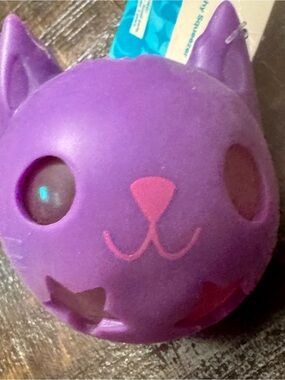 Purple Cat Halloween Squishy